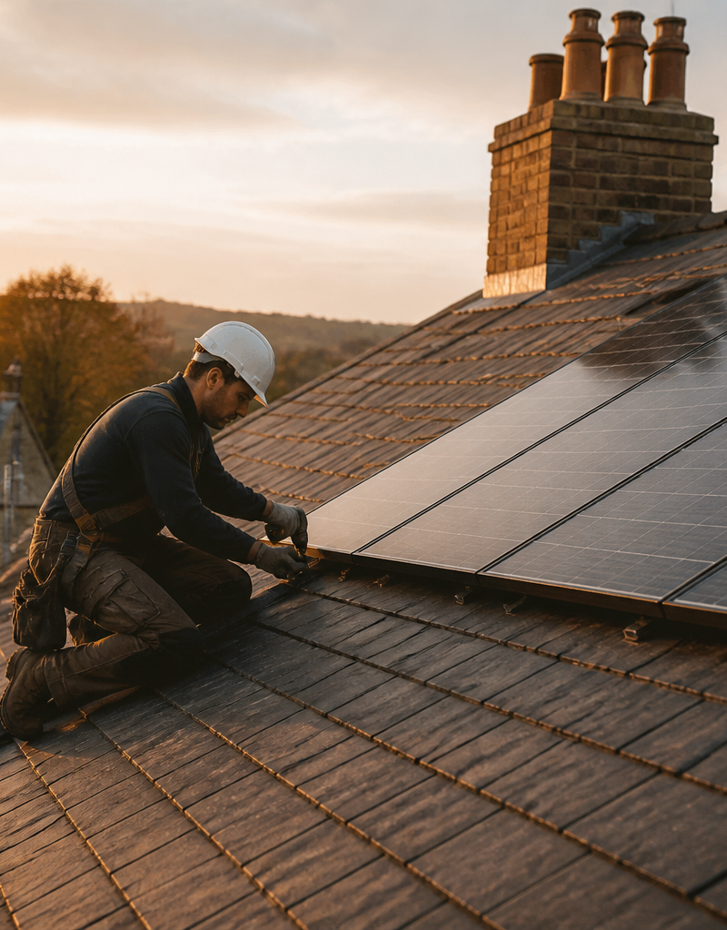 Installing Solar PV on Slate Roofs: A UK Home Guide